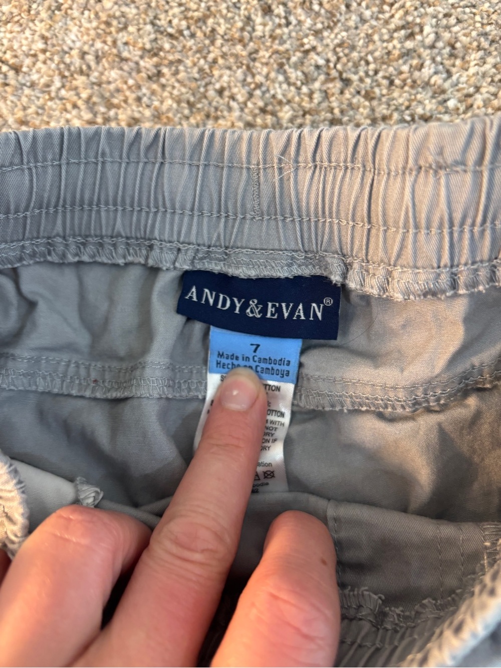 Lot of boy’s 6/7 drawstring pants pull on boy joggers - Picture 7 of 7